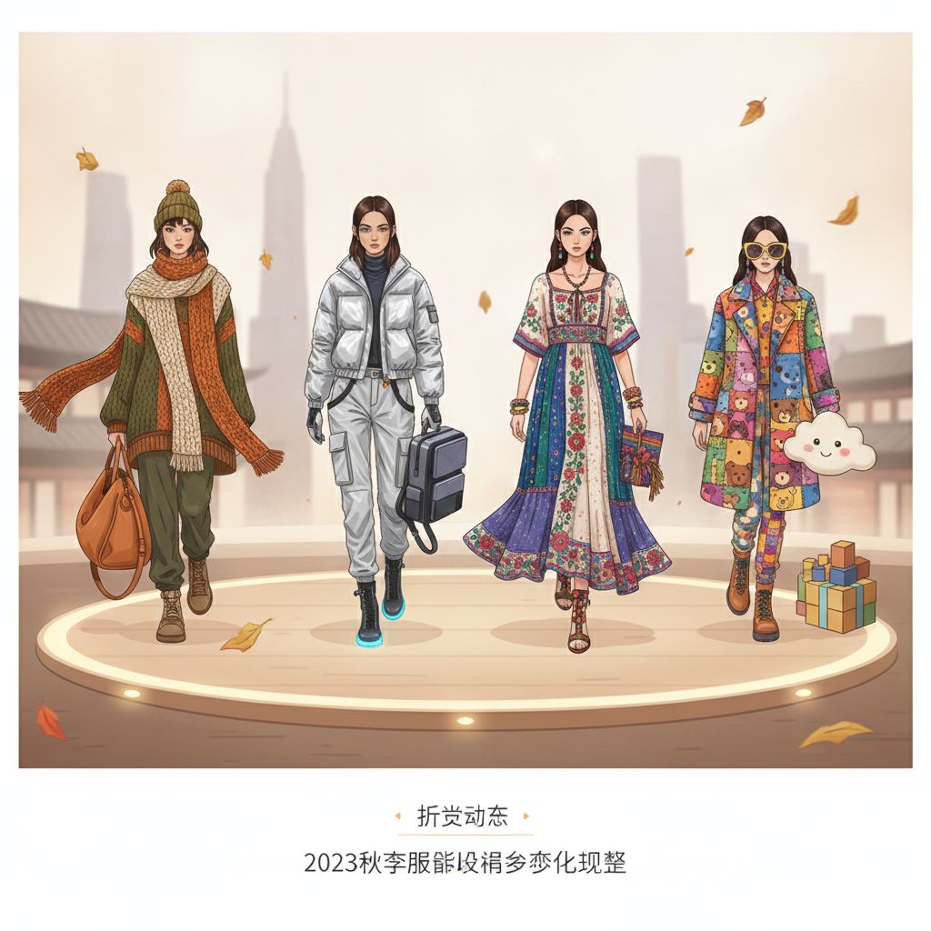 2023秋季服饰展现多样化趋势